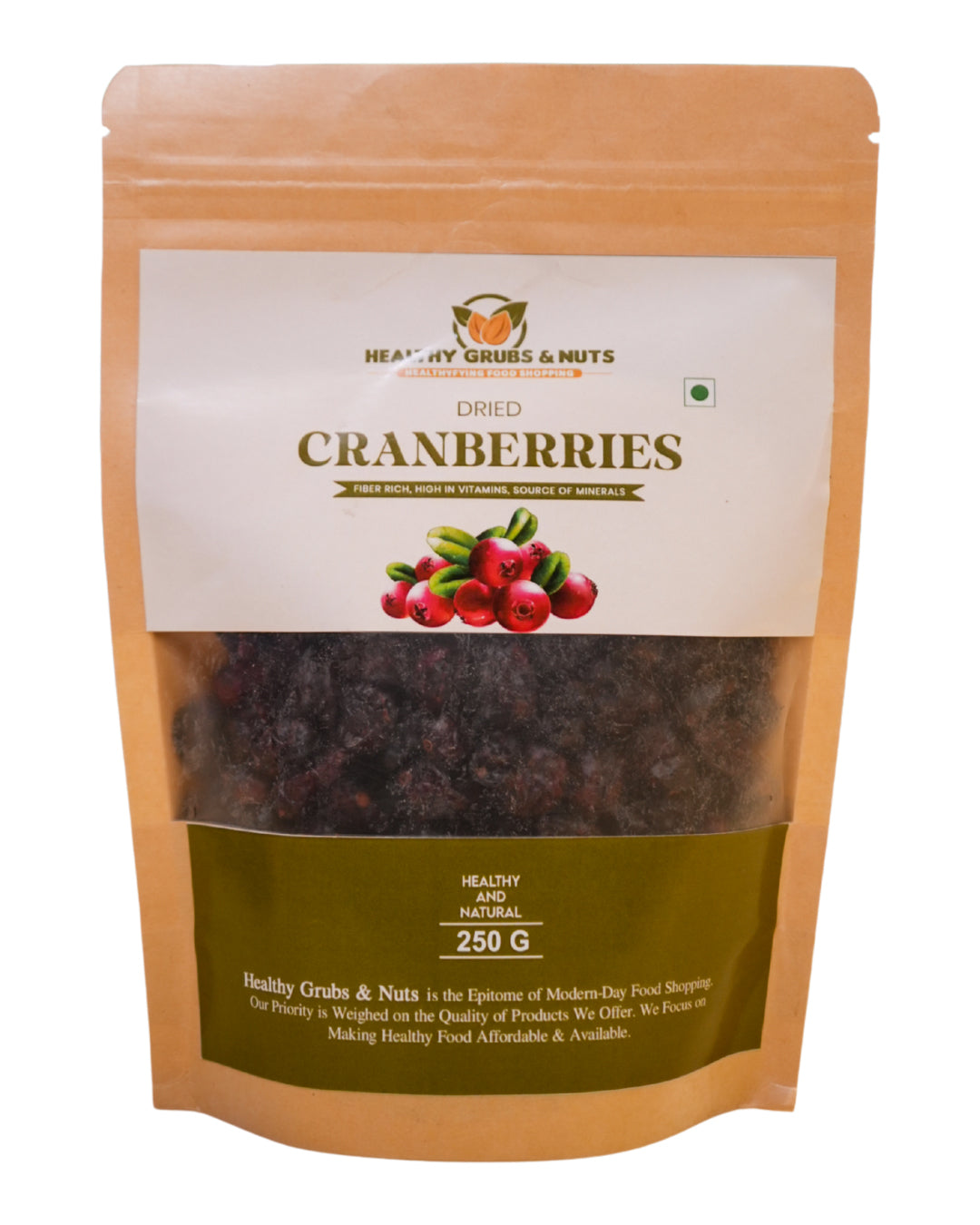 Dried Cranberries - 250g