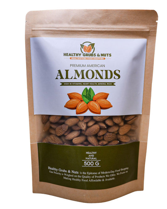 Premium American Almonds - 500g